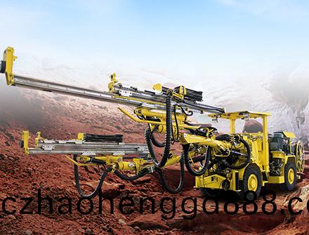 CYTJ76A2 Twin boom hydraulic face drilling jumbo